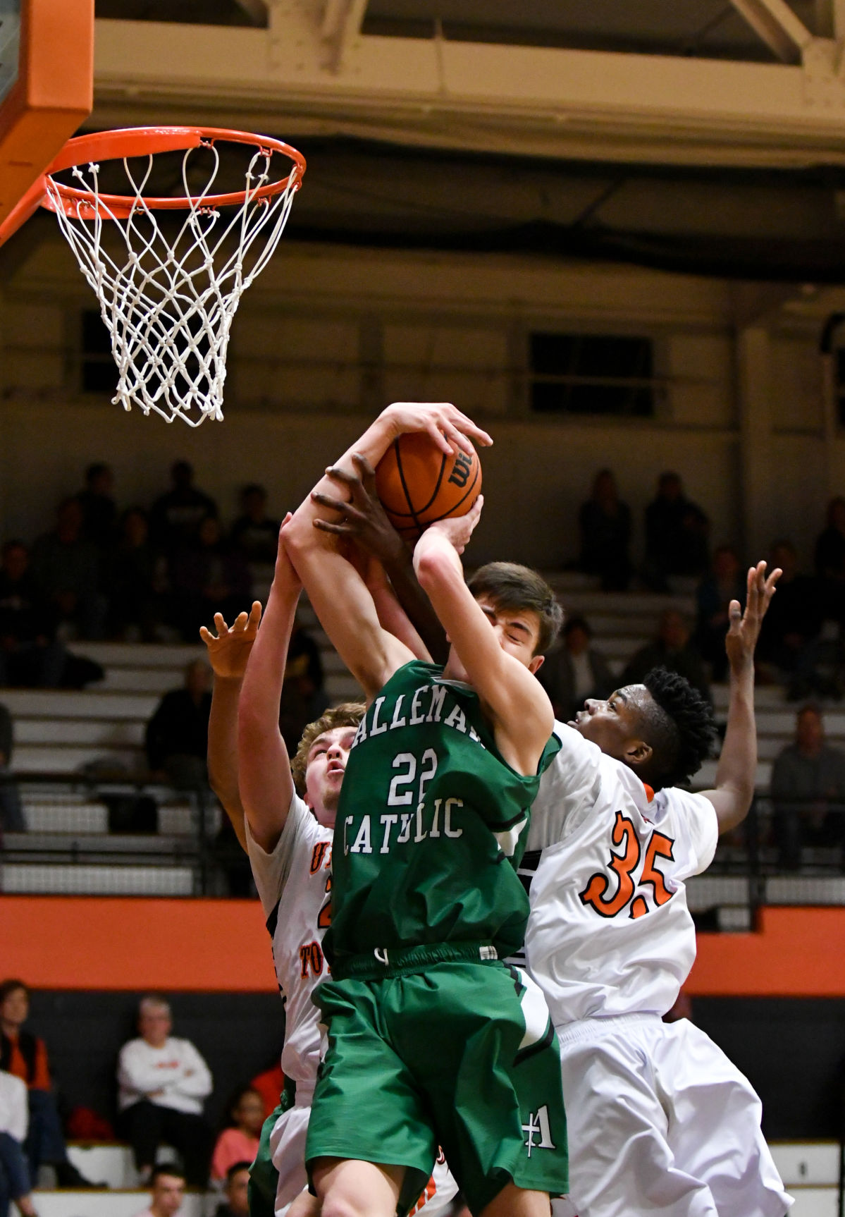 Prep Boys' Basketball: Alleman at United Township